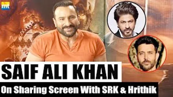 Saif Ali Khan on sharing screen space with Shah Rukh Khan & Hrithik Roshan - Vikram Vedha Interview