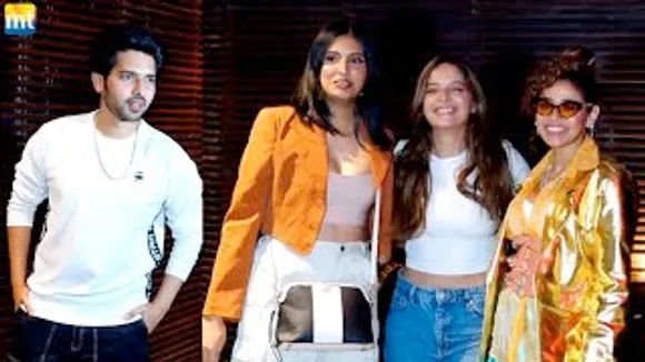 Bollywood singer Shalmali Kholgade Hosts Dinner Party for Anusha Dandekar, Shibani Dandekar, Armaan Malik And Raftaar