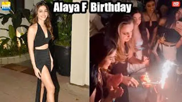 Alaya F celebrates her Birthday with Mom Pooja Bedi and Close Friends ahead of 'Freddy' Release