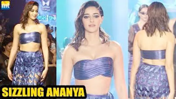 Ananya Panday looks SIZZLING in Ramp Walk of Exihibit Magazine Launch