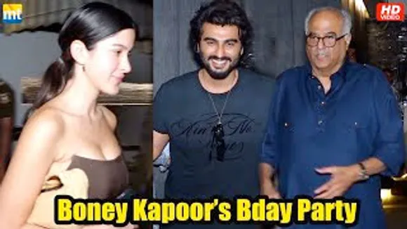 Arjun Kapoor's Dad Boney Kapoor Birthday Bash With Shanaya Kapoor, Shabana Azmi, Satish Kaushik And Others