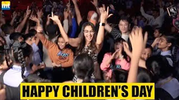 Aditya Seal, Nikita Dutta Celebrated Children's Day with Kids At Special Screening Of 'Rocket Gang'