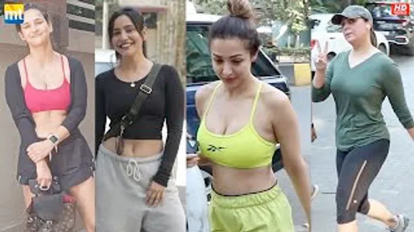 Malaika Arora, Neha Sharma, Aisha Sharma at Gym, Lara Dutta & Soha Ali Khan Enjoy Morning Walk