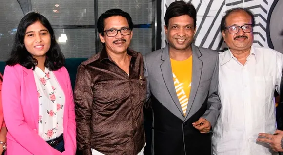 Cinebusters' Ronnie Rodrigues Welcomed By Kushal Dhuri And Mansoor Wahab At The Reopening Of 'Blue Octane Kitchen & Bar'