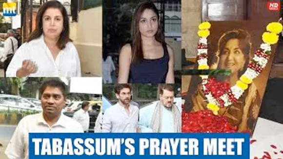 Veteran Actress Tabassum's PRAYER Meet, Donal Bisht, Johnny Lever, Farah Khan, Neil Nitin Mukesh And Others Attend The Meet