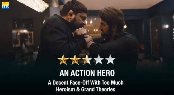 An Action Hero Review - A Decent Face-Off With Too Much Heroism & Grand Theories