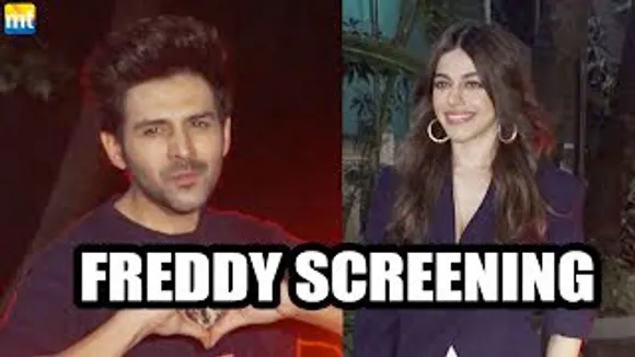 Kartik Aaryan, Alaya F, Kabir Bedi & Other Celebs at Freddy Screening