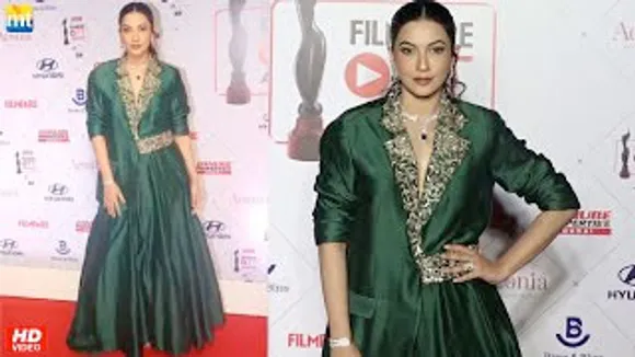 Gauahar Khan's First Appearance After Announcing Her Pregnancy At Filmfare OTT Awards