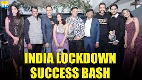 INDIA LOCKDOWN SUCCESS BASH With Prateik, Madhur Bhandarkar, Raj Babbar, Aahana Kumra, Shweta Basu And Others