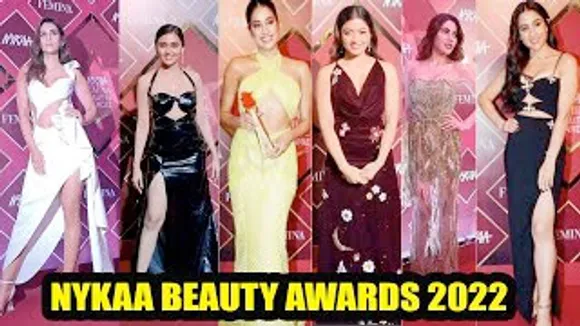 Janhvi Kapoor, Tejasswi Prakash, Sara Ali Khan, Rashmika Mandanna, Kriti Sanon, Nikki Tamboli And Others Attend Nykaa Femina Beauty Awards 2022