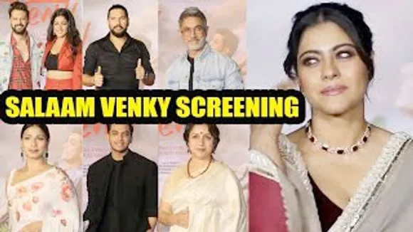 SALAAM VENKY Screening With Aamir Khan, Kajol, Yuvraj Singh, Revathy, Vishal Jethwa, Ishita Dutta, Tanishaa Mukerji And Others