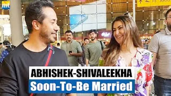 Soon to be married, Drishyam 2 Director Abhishek Pathak & GF Shivaleeka Oberoi return from Wedding Destination Goa