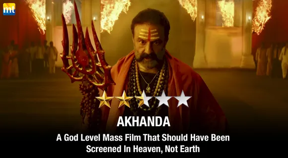 Akhanda Review - A God Level Mass Film That Should Have Been Screened In Heaven, Not Earth