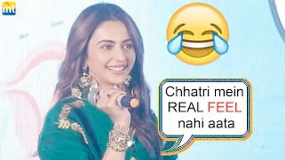 Chhatriwali cast exposes funny answers - Auratein Sex ko Na kyu bolti hai 😂 - Rakul Preet Singh