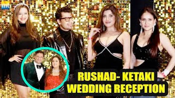 Dusri Baar दूल्हा Bane Rushad-Ketaki GRAND Wedding Reception - Anupama & Kundalibhagya cast attend The Event