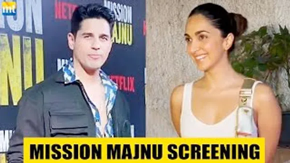 Soon-to-be married Kiara Advani-Sidharth Malhotra at 'Mission Majnu' Premiere