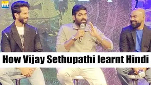 Vijay Sethupathi reveals how he Learnt HINDI language to work in Farzi and Bollywood movies