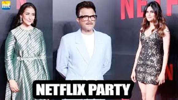 Anil Kapoor, Aaditi Pohankar, Manisha Koirala, Boney Kapoor And Others Attend At Netflix Networking Party