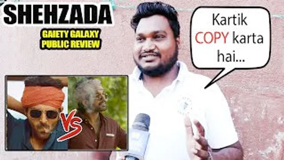 Kartik Aaryan VS Allu Arjun - Shehzada Gaiety Galaxy Public Review