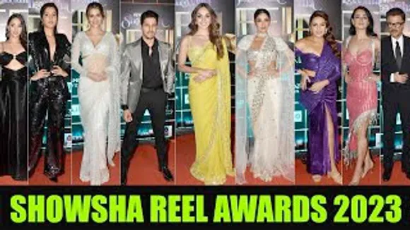 Kiara Advani, Sidharth Malhotra, Bhumi Pednekar, Kriti Sanon, Vidya Balan & Others at News18 Showsha Reel Awards 2023