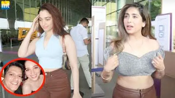 Did Tamannaah Bhatia-Vijay Varma Relationship Official? Neha Bhasin forgets her Hand Bag at airport