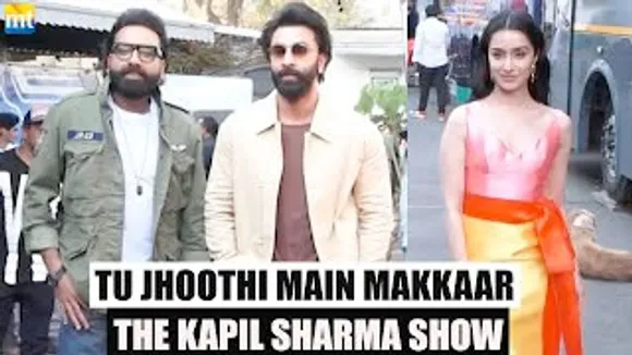 Ranbir Kapoor, Shraddha Kapoor, Anubhav Bassi For 'Tu Jhoothi Main Makkaar' Promotions On 'The Kapil Sharma Show'