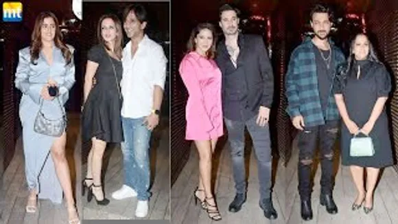 Sunny Leone, Aly Goni, Sussanne Khan-Arslan Goni, Arbaaz Khan, Nupur Sharma, Arpita Sharma-Aayush Sharma And Others at Varun Sharma's Birthday Bash