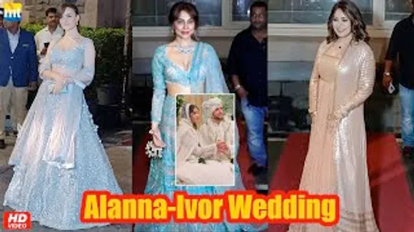 Alanna Panday-Ivor Mccary Wedding | Mahima Chaudhary, Elli AvrRam, Anusha Dandekar And Others