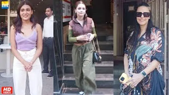 Avneet Kaur Post Her Salon Session, Shalini Pandey All Smiles At A Cafe, Neha Dhupia In Bandra