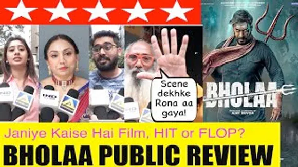 Bholaa PUBLIC Review - Ajay Devgn KING hai Remake Ke