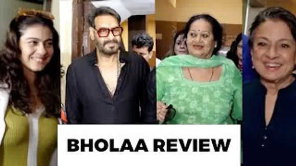 Ajay Devgn's Mother And Kajol's Mother Tanuja Give BHOLAA REVIEW After The Screening