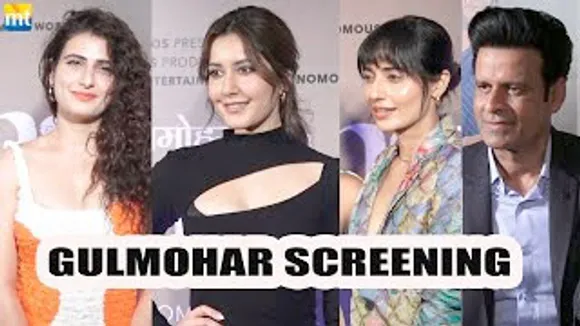 GULMOHAR Screening With Raashii Khanna, Manoj Bajpayee, Fatima Sana Shaikh And Others