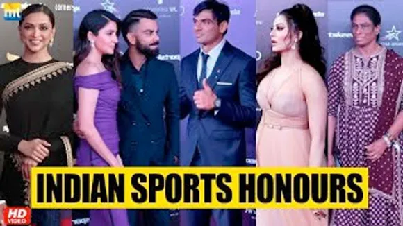 Ranveer Singh-Deepika Padukone, Virat Kohli-Anushka Sharma, Neeraj Chopra, PT Usha, Urvashi Rautela And Otheres At Indian Sports Honours Awards