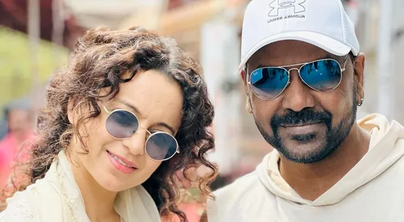 Kangana Ranaut To Wrap 'Chandramukhi 2' Today; Shares Pics With Co-Star Raghava Lawrence —