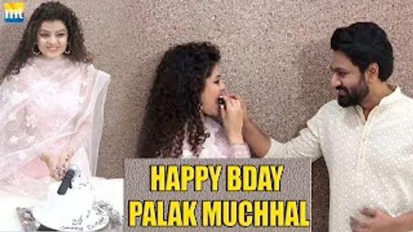 Palak Muchhal celebrates her 30th Bday after Marriage with Mithoon & Media