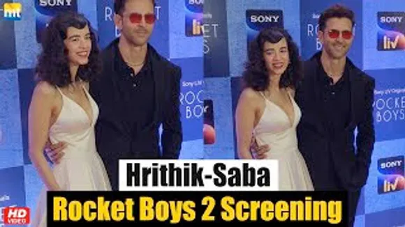 Hrithik Roshan comes to Support GF Saba Azad's 'Rocket Boys 2' And Team