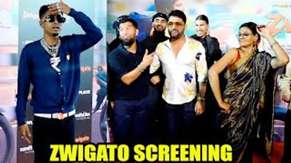 Bigg Boss 16 Winner MC Stan, Quick Boys Dance with Kapil Sharma at Zwigato Screening