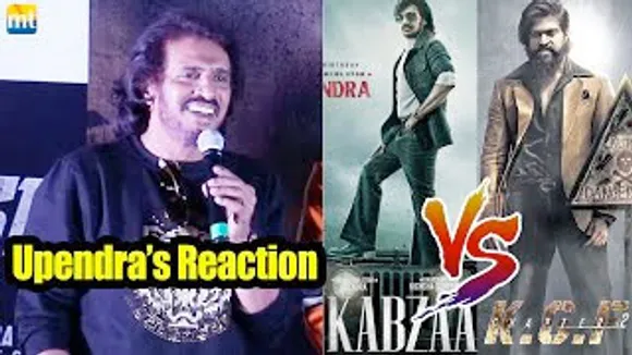 Kabzaa Vs KGF Chapter 2 - What's the connection Upendra Responds to Comparison