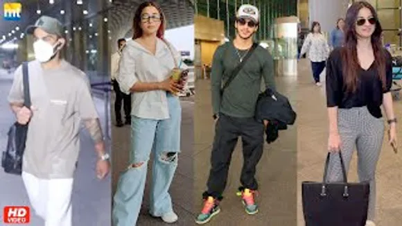 Virat Kohli Returns From Ahmedabad, Tina Datta, Ishaan Khatter With Mom, Mahima Makwana At Airport