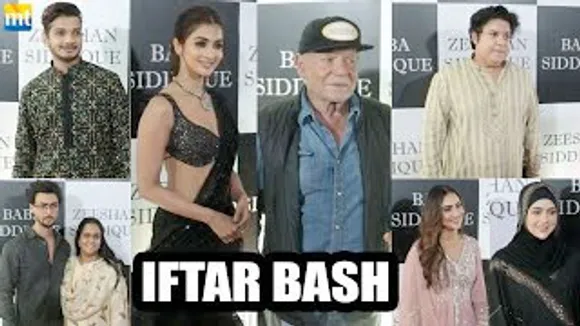 Salman Khan's 87-Year-Old Dad Salim Khan, Pooja Hegde, Sajid Khan, Munawar Faruqui, Aayush-Arpita And Others At Baba Siddique's Iftar Party