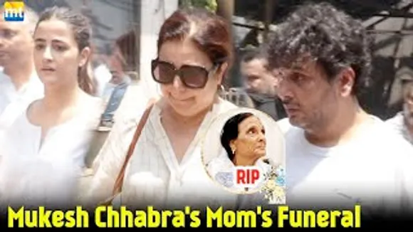 Bollywood Celebs EMOTIONAL at Mukesh Chhabra's Mother's Funeral