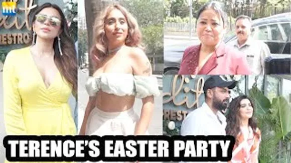 Neha Bhasin, Karishma Tanna, Bharti Singh, Shama Sikander And Others at Terence Lewis's Easter Party