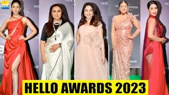 Kajol, Rani Mukerji, Madhuri Dixit, Rakul Preet, Anil Kapoor, Hina Khan And Others At HELLO! Hall Of Fame Awards 2023