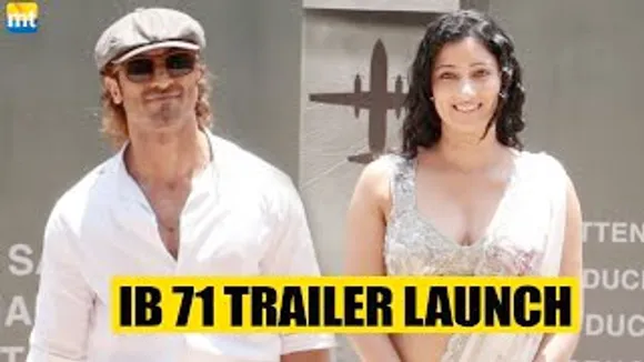 Vidyut Jammwal arrives at IB 71 Trailer Launch Along With Vishal Jetwa And Niharica Raizada