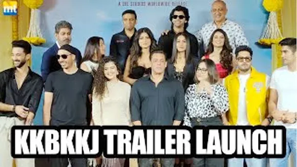 Salman Khan, Shehnaaz Gill, Palak Tiwari with entire Cast At Kisi Ka Bhai Kisi Ki Jaan Trailer Launch