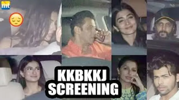 Salman Khan, Shehnaaz Gill, Pooja Hegde, Palak Tiwari, Riteish Deshmukh And Others At Kisi Ka Bhai Kisi Ki Jaan Screening