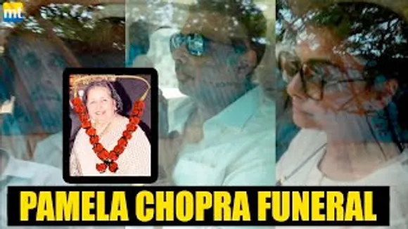 Pamela Chopra's Son Uday Chopra is Heartbroken, Pathaan choreographer Vaibhavi Merchant at Funeral