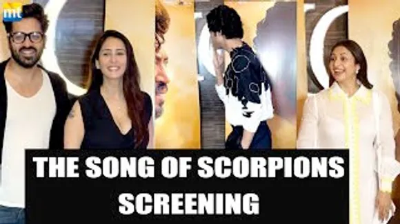 Babil Khan KISSES Dad Irrfan Khan's Pic, Chahatt Khanna, Divyanka Tripathi And Others At The Song Of Scorpions Screening