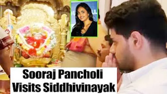 Sooraj Pancholi Thanks Bappa at Siddhivinayak Temple after getting acquitted in Jiah Khan Case