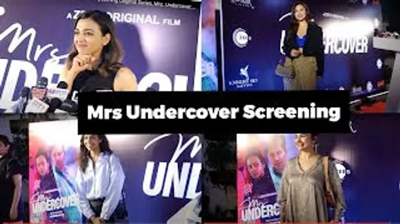 Radhika Apte, Prachi Desai, Shriya Pilgaonkar And Others at Screening Of Mrs Undercover